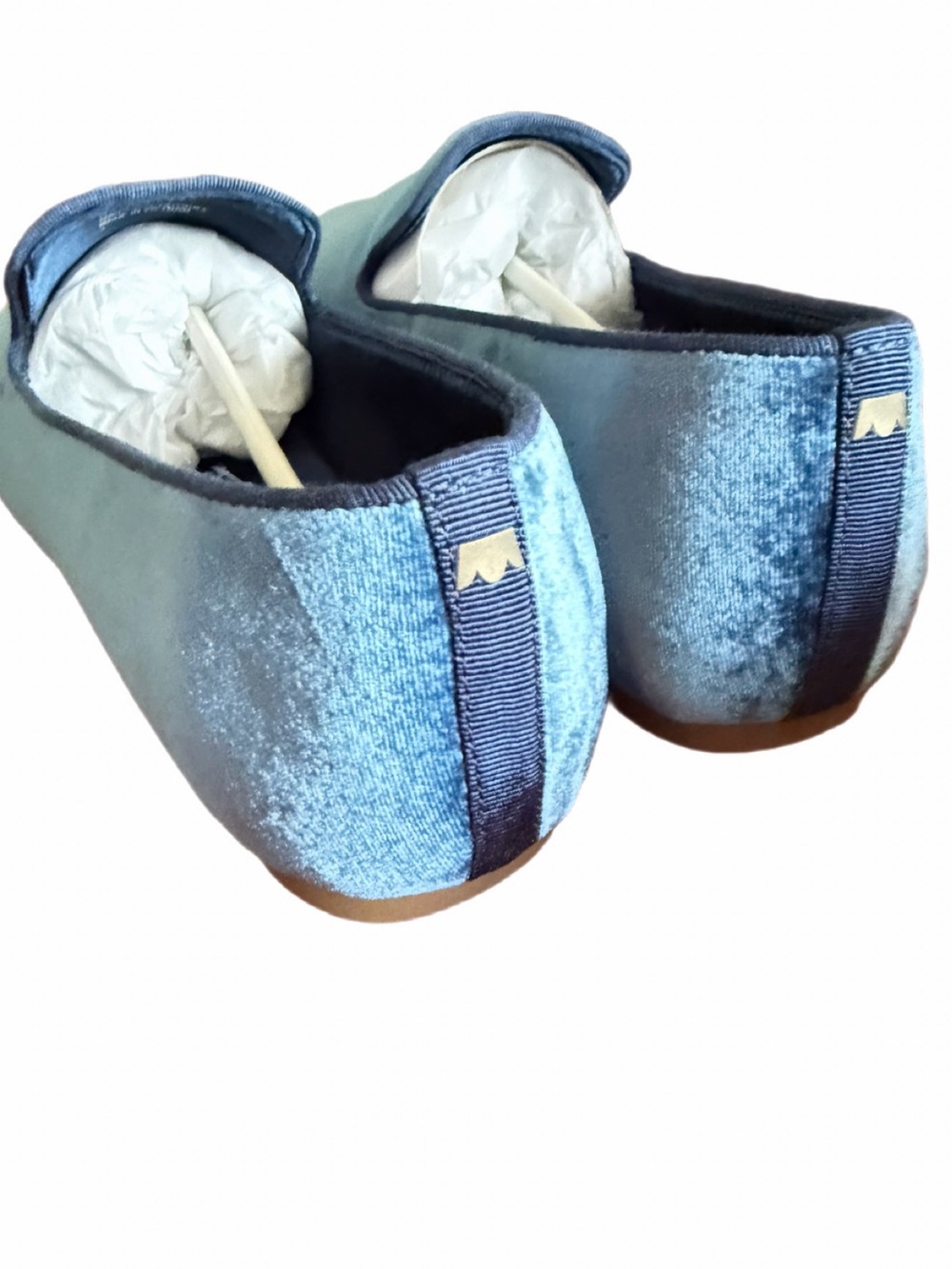 New In Box-  Birdies! Womens Size 9, perfect beautiful blue loafer "Ocean" - Picture 3 of 12